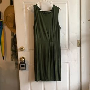 Banana Republic green flow dress